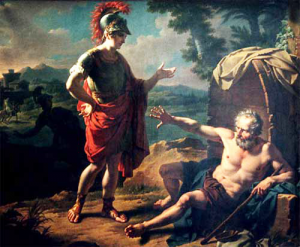 diogenes and alexander