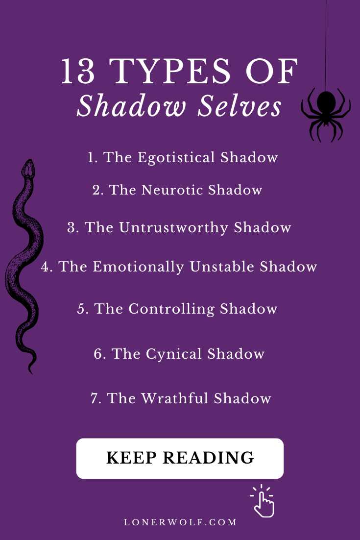 Shadow Self: 13 Types & How to Embrace Your Dark Side