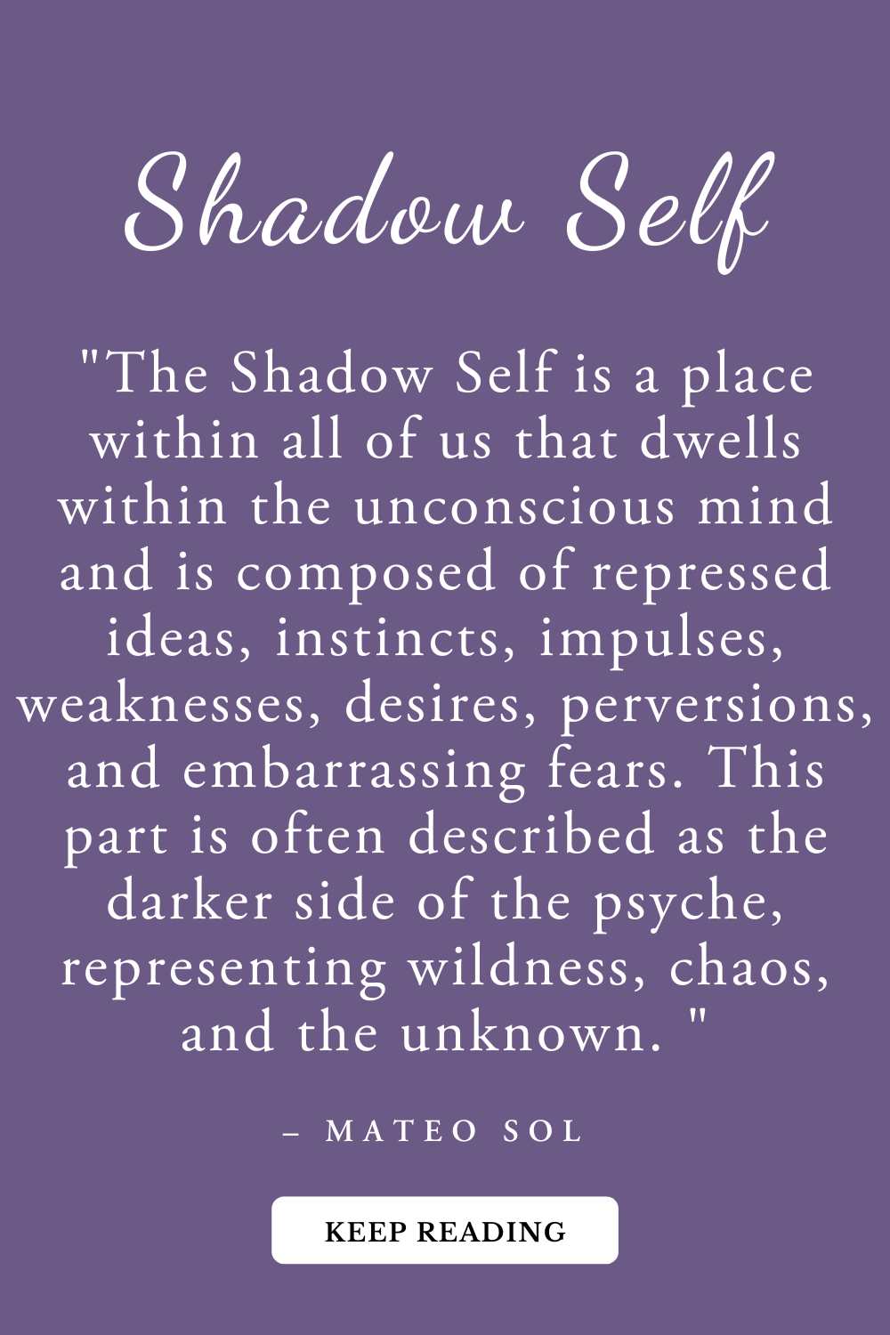 Shadow Self: 13 Types & How to Embrace Your Dark Side