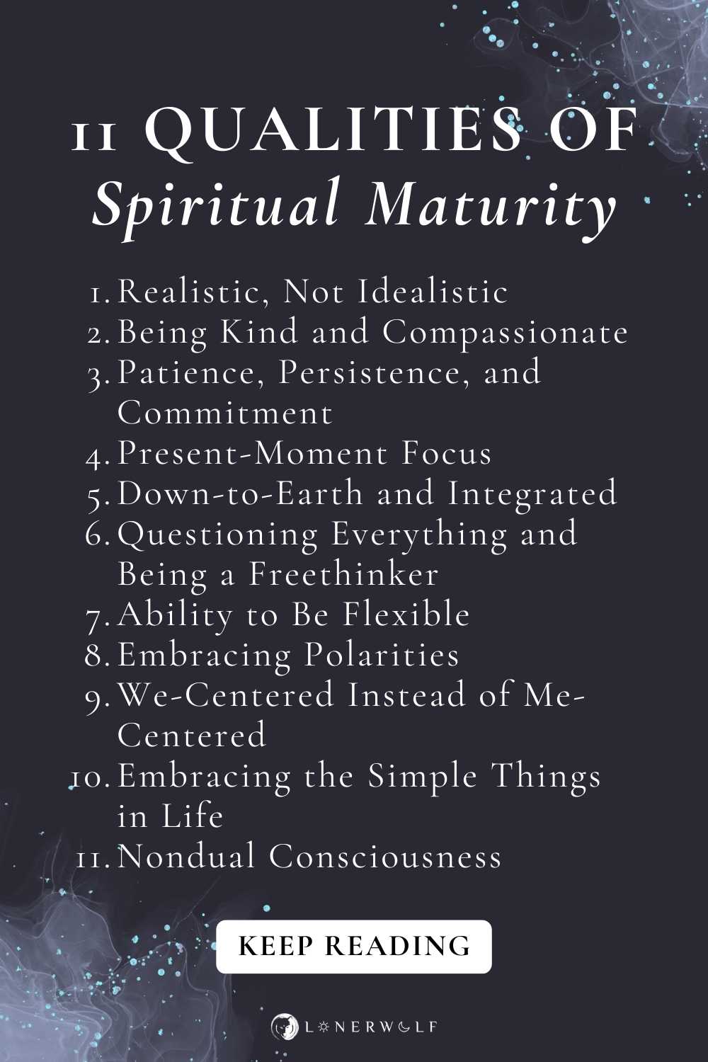 11 Signs of Spiritual Maturity on the Awakening Path