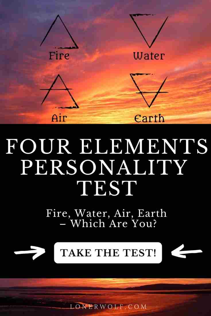 The Four Elements Test – What Are You?