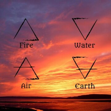 Four elements test image