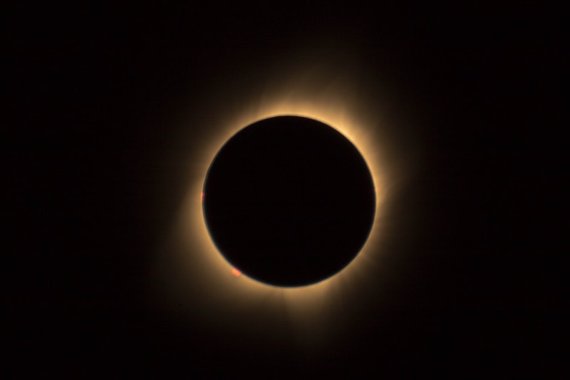 Image of an eclipse that represents existential depression