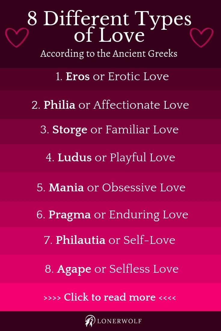 8 Different Types Of Love According To The Ancient Greeks Lonerwolf