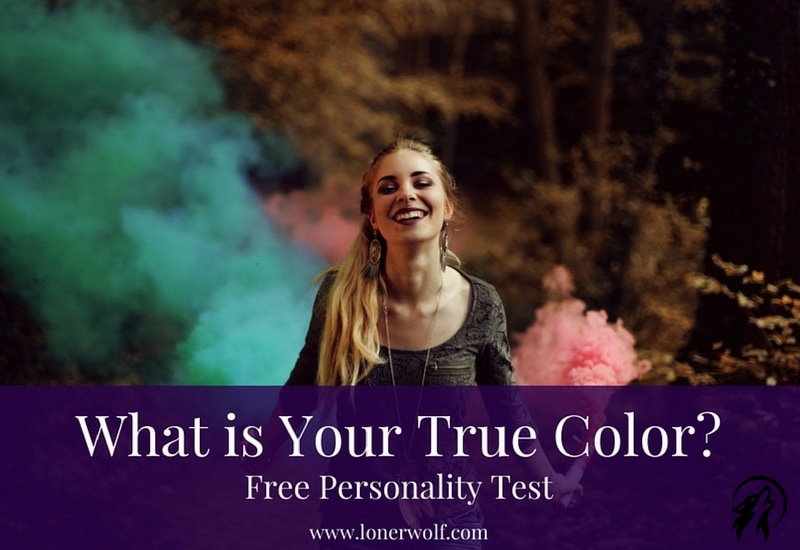 color personality test blue gold green orange