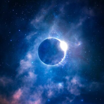 Image of an eclipse symbolizing soul work and overcoming soul loss