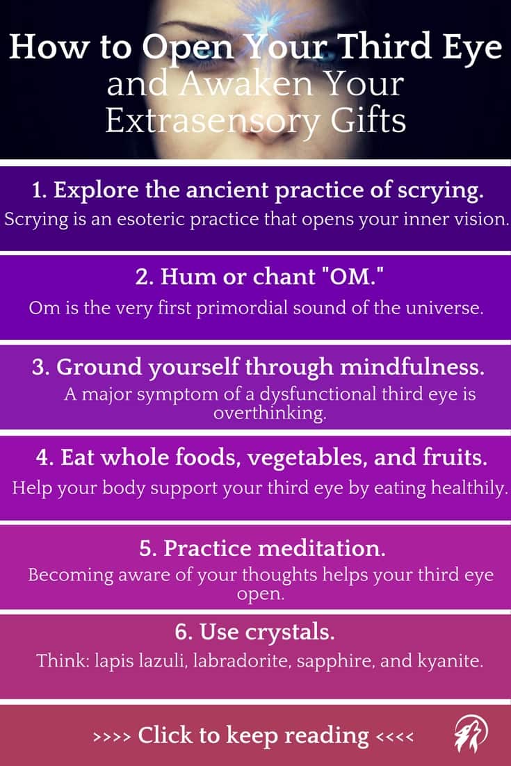 How to Open Your Third Eye and Awaken Your Extrasensory Gifts