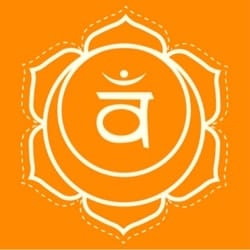 Svadhisthana sacral chakra symbol image