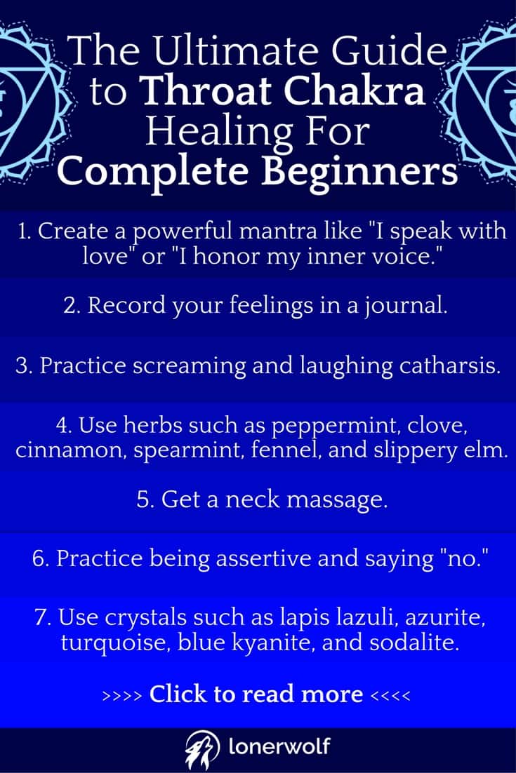 The Ultimate Guide to Throat Chakra Healing For Complete Beginners ⋆  LonerWolf