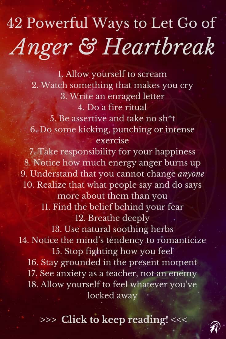 Letting Go: 42 Ways to Release Fear, Grief, and Anger