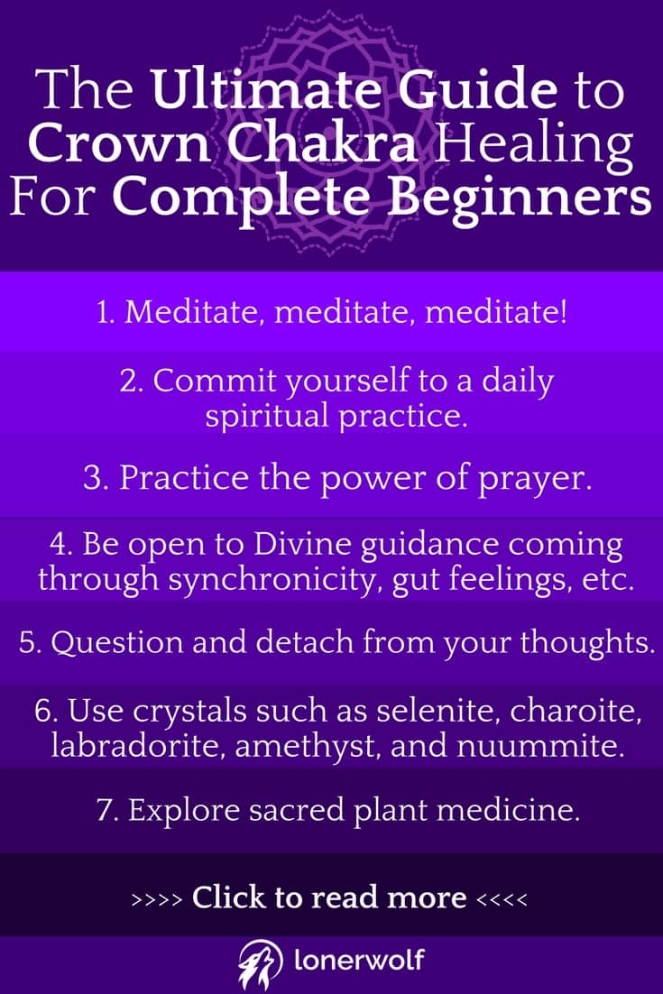 The Ultimate Guide to Crown Chakra Healing For Complete Beginners