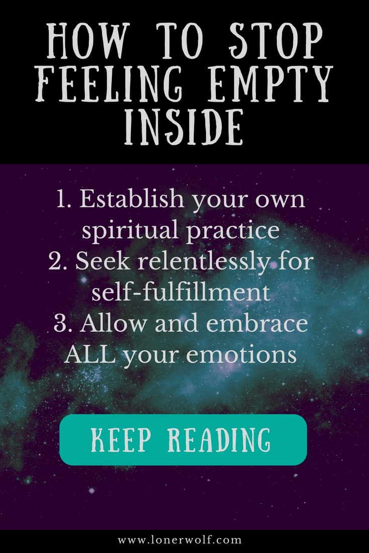 What to Do If You Feel Empty Inside