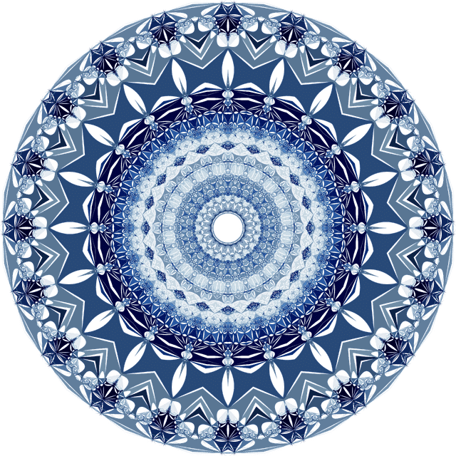 Image of a mandala that symbolizes oneness