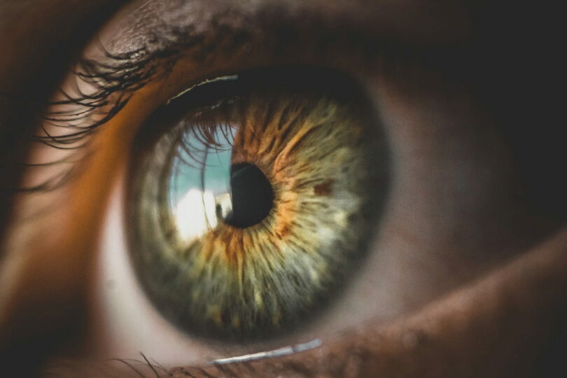 Image of an eye that represents self-awareness