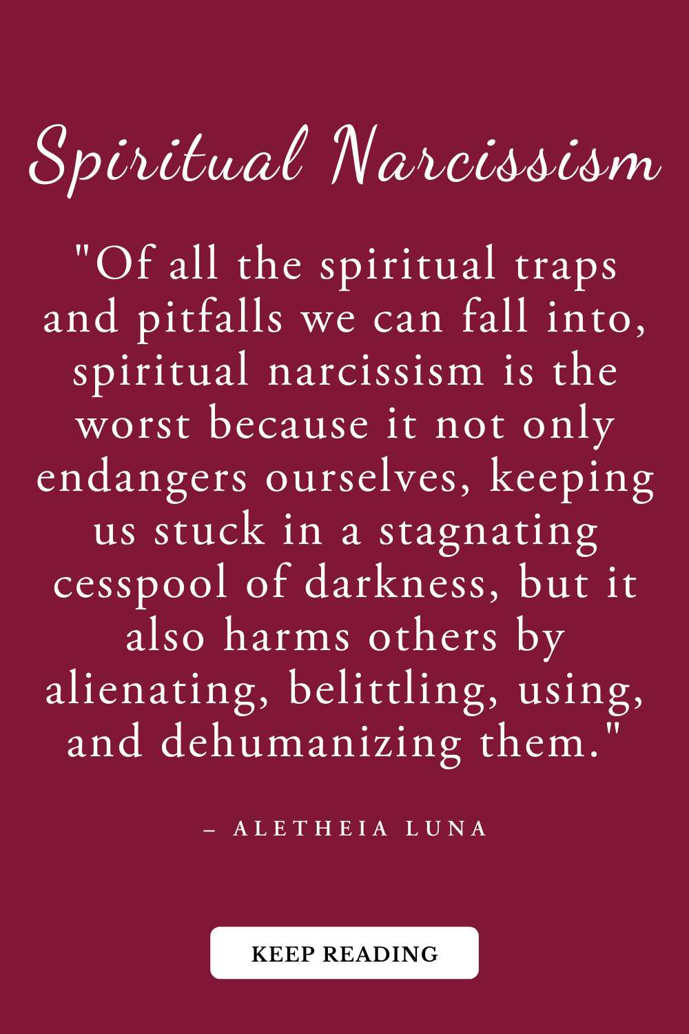 15 Toxic Signs of a Spiritual Narcissist