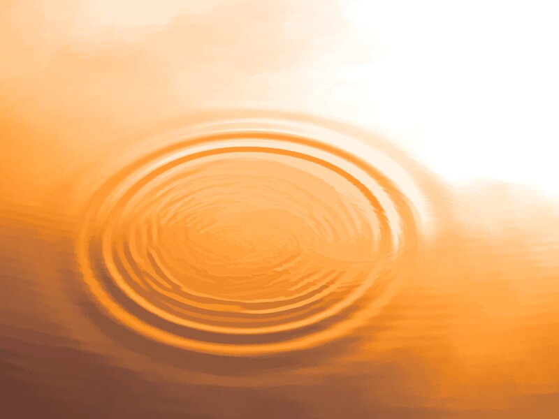 Image of ripples in the water