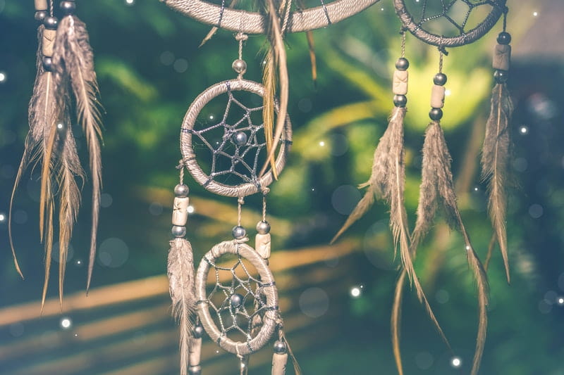 Image of a dream catcher used for dream work