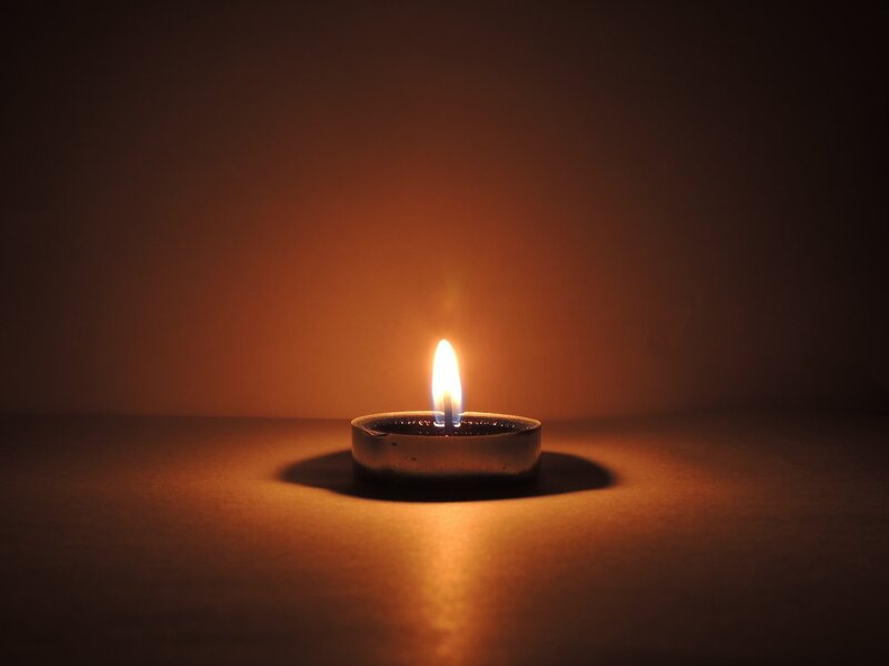 Image of a tealight candle