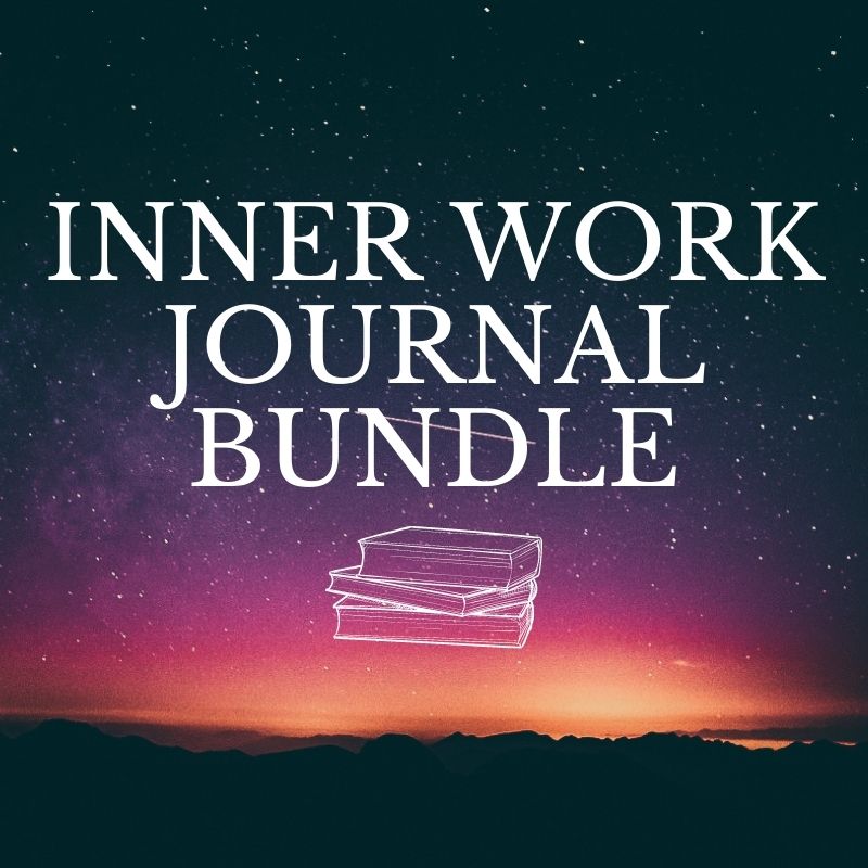 image of dawn with inner work journal bundle