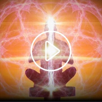 image of man meditating for inner worlds outer worlds documentary