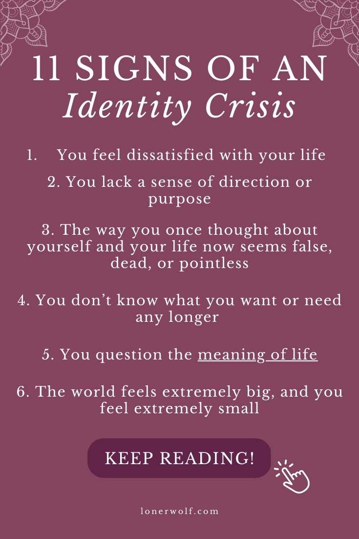 11 Signs You\'re Suffering From An Identity Crisis (& What to Do)