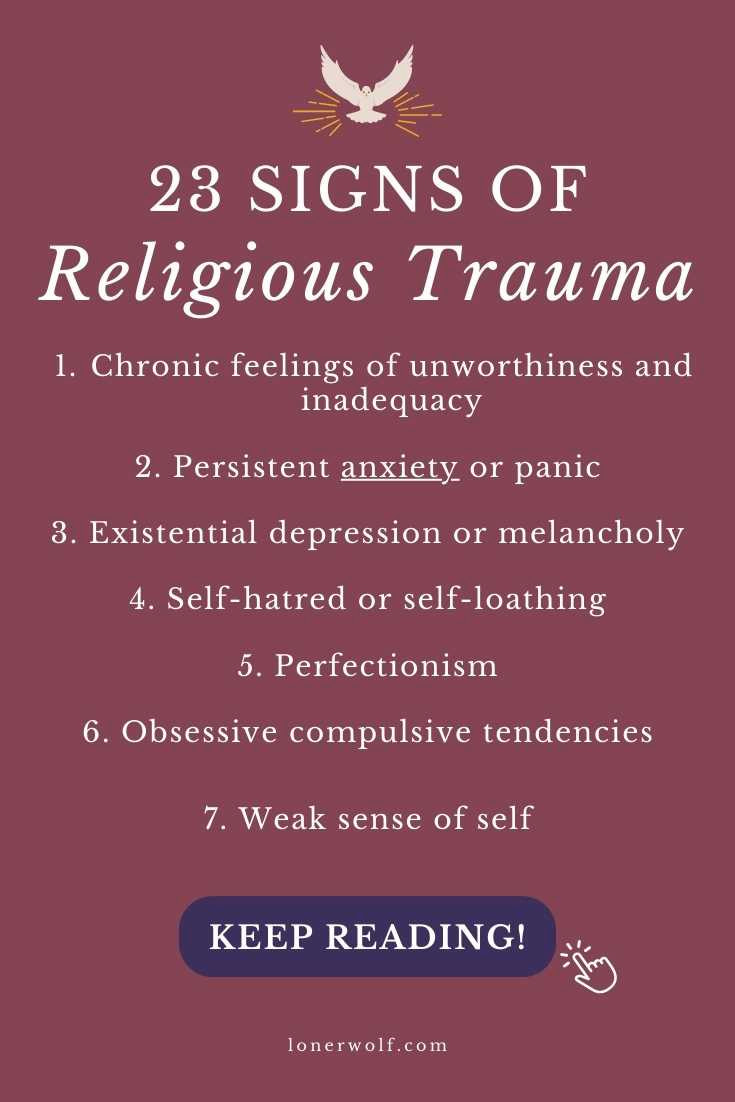 Religious Trauma: 23 Dark Signs & How to Heal