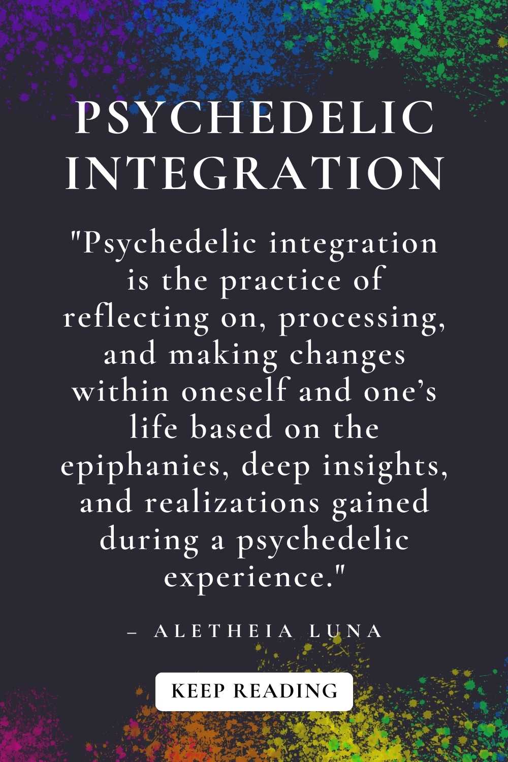 Psychedelic Integration 5 Ways To Process Your Epiphanies ⋆ Lonerwolf 7181