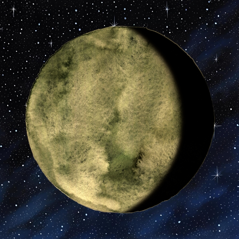 Waning gibbous Phase for the Moon Calculator image