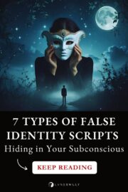 False identity scripts ego defense mechanisms inner work subconscious mind image