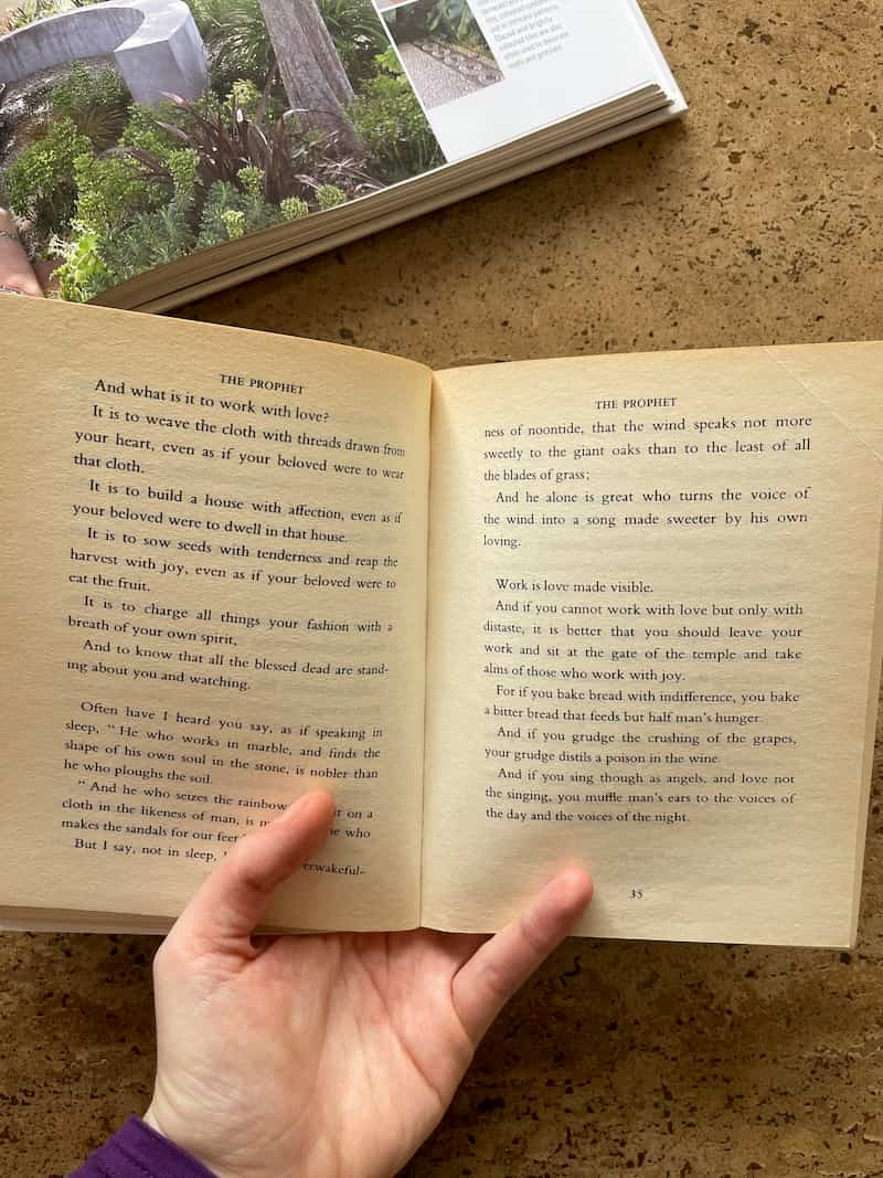 Image of an open book