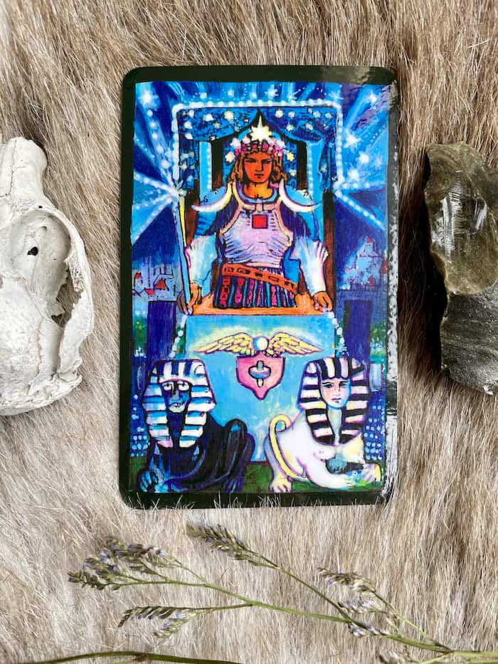 Image of The Chariot card from the tarot