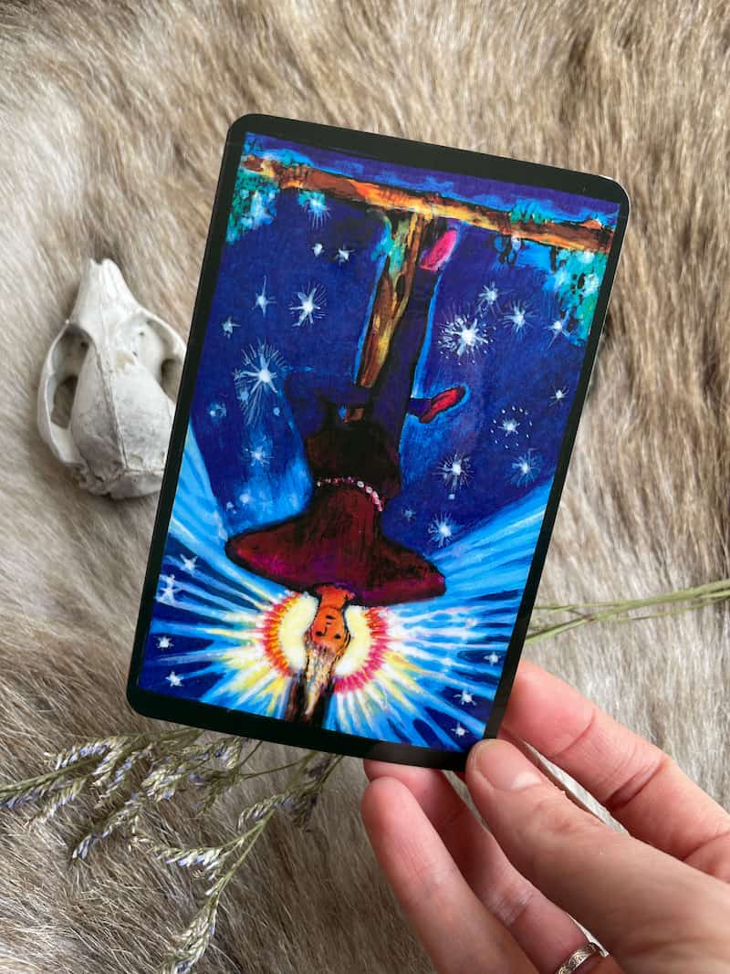 Image of the Hanged Man tarot card