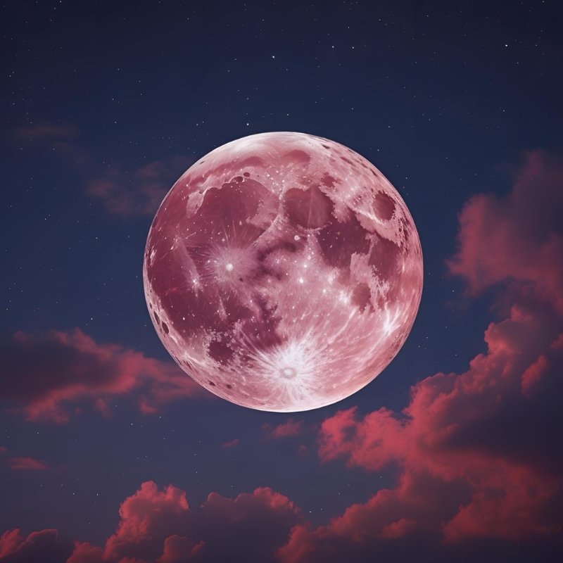 Strawberry full moon spiritual meaning image