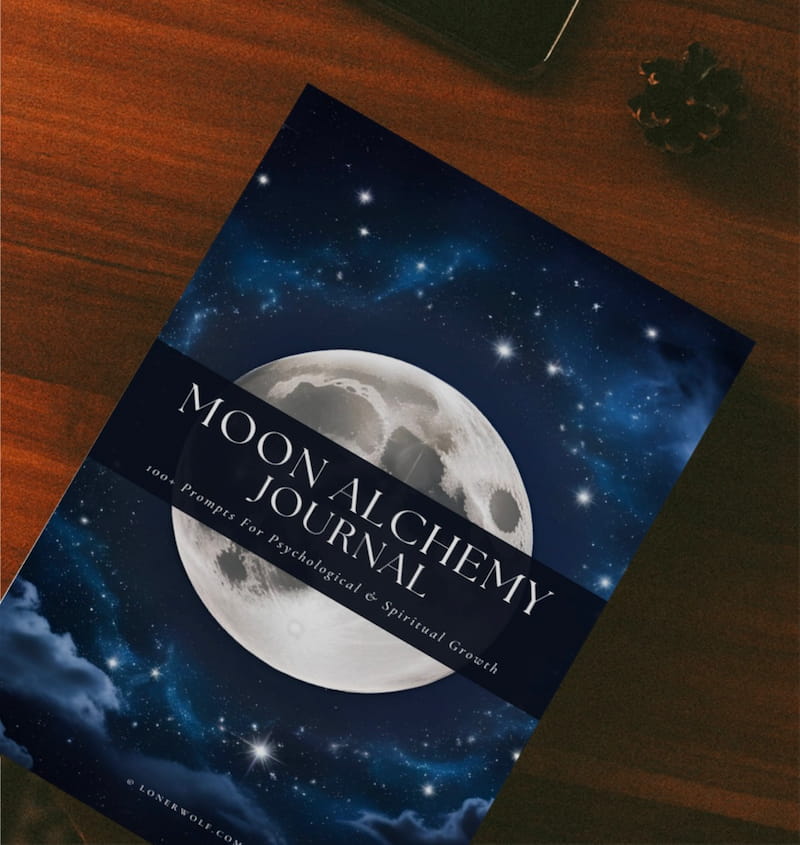 Moon alchemy journal image
