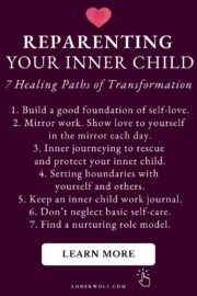 Reparenting inner child work image