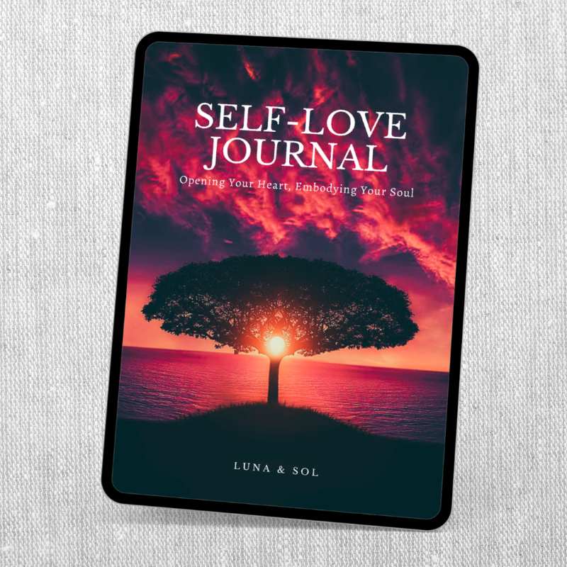 image of the self-love journal